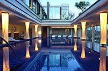 Blue Spa Pool
