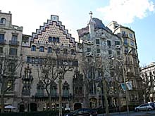 Fassade im Viertel Eixample