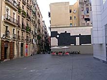 Gegens&auml;tzliches im Viertel Raval