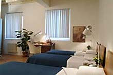 Mehrbettzimmer in der Frauenherberge