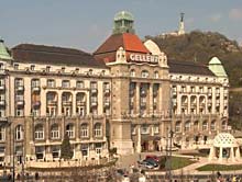 Fassade des Gell&eacute;rt Hotels