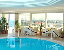 Pool auf dem Dach des President