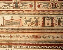 Fresken im Domus Aurea