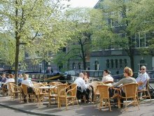 Terrasse des Caf&eacute;s