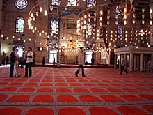 Innenraum der S&uuml;leymaniye