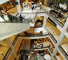 Etagen im Emporium