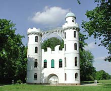 Schl&ouml;sschen auf der Pfaueninsel