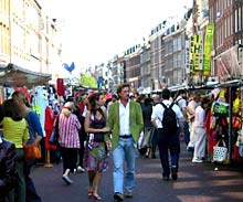 Trubel auf dem Albert Cuypmarkt