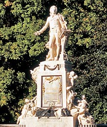 Mozartdenkmal im Burggarten