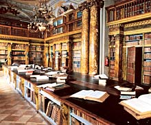 Bibliothek im Liechtenstein Museum