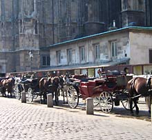 Fiaker vor dem Stephansdom Fiaker vor dem Stephansdom