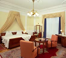Zimmer im Hotel Regina
