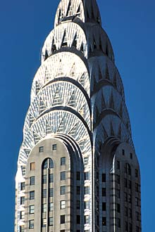 Spitze des Chrysler Buildings
