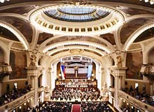 Smetana-Saal des Gemeindehauses
