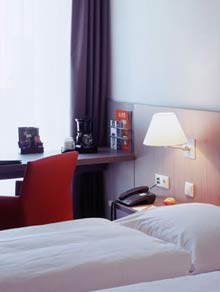 klares Design in den Zimmern