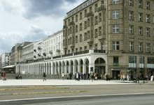 Jungfernstieg mit Alsterarkaden