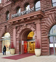 Eingang am Jungfernstieg
