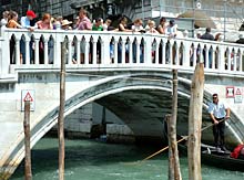 Die Ponte della Paglia in Venedig