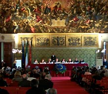 Sala Scrutinio im Palazzo Ducale
