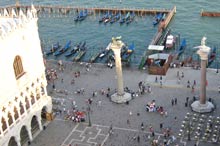 Die Piazzetta San Marco von oben