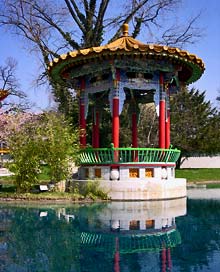 Rundpavillon im Chinagarten