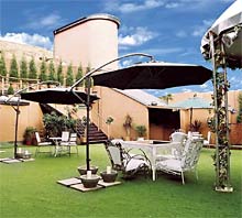 Der einzigartige Garten des Clubs