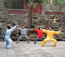 Martial Arts im Fragrant Hills Park