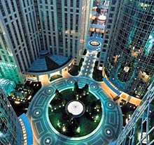 Blick von der Sky Avenue