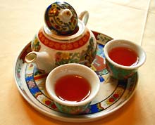 Chinesisches Teeservice