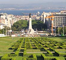 Aussicht vom Parque Eduardo VII