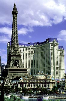 Hotel Paris und der Eiffelturm