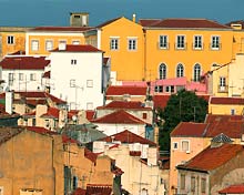 Blick auf Alfama