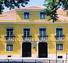 Fassade der Pension