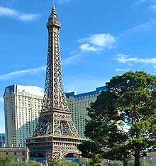 Hotel Paris mit dem Eiffeltower