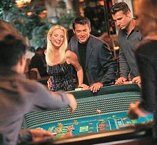 Spieltisch im Mandalay Bay Casino
