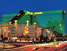 Blick auf das MGM Grand