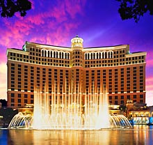 Font&auml;nen vor dem Bellagio