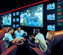 ESPN Zone TV Lounge
