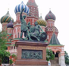 Denkmal von Minin und Poscharski