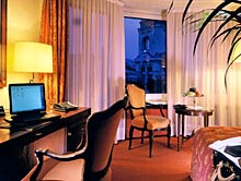 Doppelzimmer im Sheraton Neues Schloss Hotel Z&uuml;rich