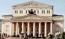Fassade des Bolshoi Theaters