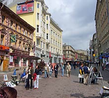 Arbat in Moskau