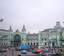 Das Hotel liegt in der N&auml;he des Wei&szlig;russischen Bahnhofs