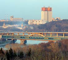 Die Sperlingsberge an der Moskwa