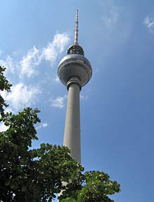 Zweith&ouml;chster Fernsehturm Europas