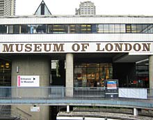 Fassade des Museum of London