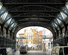 Viktorianische Spitalsfield Markthalle