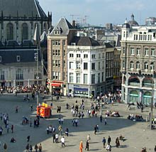 Der Dam ist Amsterdams Mittelpunkt