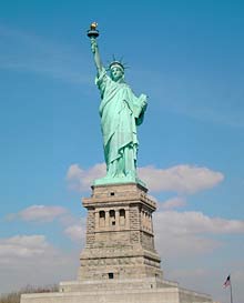 Miss Liberty - das Symbol der Freiheit