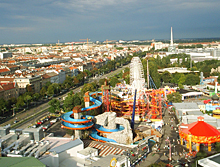 Ausblick vom Riesenrad Ausblick vom Riesenrad